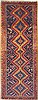 Goravan Red Runner Hand Knotted 47 X 1111  Area Rug 100-14829 Thumb 0