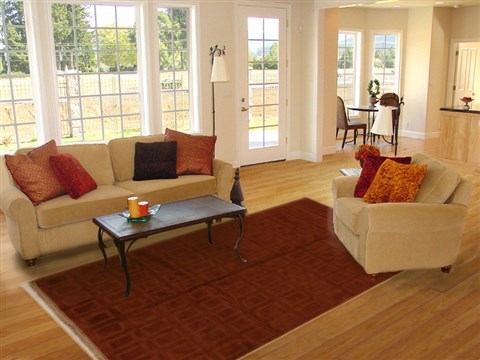 Indo-Nepal Brown Hand Knotted 60 X 90 Area Rug 100-14917 Image 2