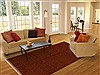 Indo-Nepal Brown Hand Knotted 60 X 90 Area Rug 100-14917 Thumb 2