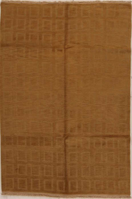 Indo-Nepal Beige Hand Knotted 60 X 90 Area Rug 100-14923 Image 0
