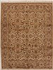 Pak-Persian Beige Hand Knotted 80 X 106  Area Rug 100-14925 Thumb 0