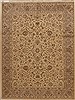 Pak-Persian Beige Hand Knotted 710 X 106  Area Rug 100-14929 Thumb 0