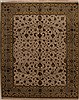 Jaipur Beige Hand Knotted 82 X 911  Area Rug 100-14930 Thumb 0
