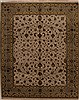 Jaipur Beige Hand Knotted 82 X 911 Area Rug 100-14930 Thumb 0