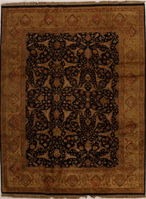 Jaipur Black Hand Knotted 811 X 118 Area Rug 100-14935 Image 0