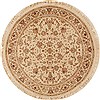 Sino-Persian Beige Round Hand Knotted 40 X 40  Area Rug 100-14956 Thumb 0