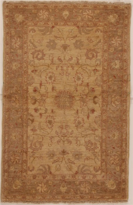 Chobi Beige Hand Knotted 34 X 52 Area Rug 100-14957 Image 0