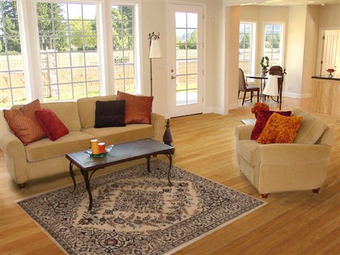 Nain Beige Hand Knotted 39 X 59 Area Rug 100-14958 Image 5