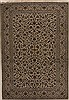 Kashan Beige Hand Knotted 80 X 108 Area Rug 100-14969 Thumb 0