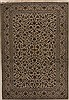 Kashan Beige Hand Knotted 80 X 108  Area Rug 100-14969 Thumb 0