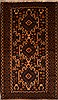Baluch Brown Hand Knotted 37 X 62  Area Rug 100-14993 Thumb 0