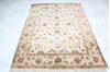 Jaipur White Hand Knotted 50 X 71  Area Rug 905-140000 Thumb 1
