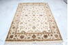 Jaipur White Hand Knotted 50 X 73  Area Rug 905-140001 Thumb 1