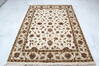 Jaipur White Hand Knotted 50 X 73  Area Rug 905-140001 Thumb 4