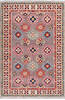 Kazak Purple Hand Knotted 34 X 411 Area Rug 700-140004 Thumb 0