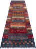 Chobi Multicolor Runner Hand Knotted 28 X 910  Area Rug 700-140006 Thumb 1