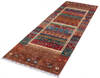 Chobi Multicolor Runner Hand Knotted 29 X 711  Area Rug 700-140007 Thumb 2