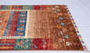 Chobi Multicolor Runner Hand Knotted 29 X 711  Area Rug 700-140007 Thumb 6