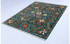 Chobi Green Hand Knotted 50 X 64 Area Rug 700-140011 Thumb 2