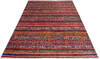 Chobi Red Hand Knotted 102 X 133  Area Rug 700-140013 Thumb 1