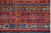 Chobi Red Hand Knotted 102 X 133  Area Rug 700-140013 Thumb 4