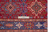 Chobi Red Hand Knotted 102 X 133  Area Rug 700-140013 Thumb 8