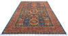 Chobi Blue Hand Knotted 68 X 910  Area Rug 700-140016 Thumb 1