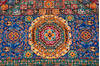Chobi Blue Hand Knotted 68 X 910 Area Rug 700-140016 Thumb 4