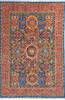 Chobi Blue Hand Knotted 68 X 910  Area Rug 700-140016 Thumb 0