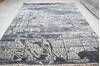 Modern-Contemporary Grey Hand Knotted 710 X 101 Area Rug 905-140017 Thumb 1