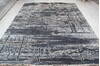 Modern-Contemporary Grey Hand Knotted 710 X 101  Area Rug 905-140017 Thumb 8