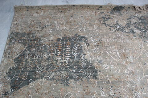Jaipur Beige Hand Knotted 90 X 120 Area Rug 905-140019 Image 5