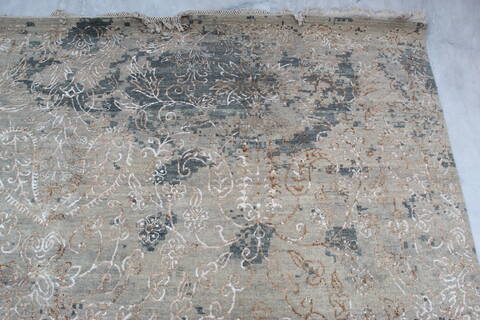 Jaipur Beige Hand Knotted 90 X 120 Area Rug 905-140019 Image 6