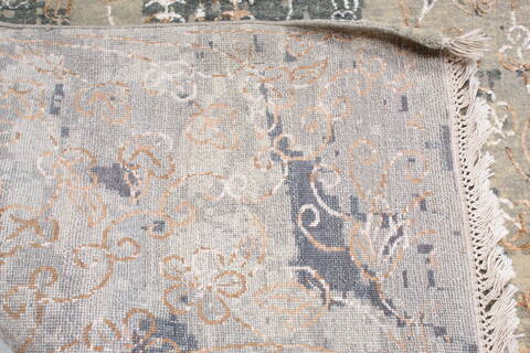 Jaipur Beige Hand Knotted 90 X 120 Area Rug 905-140019 Image 9