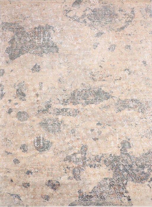 Jaipur Beige Hand Knotted 90 X 120 Area Rug 905-140019 Image 0