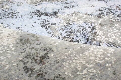 Jaipur Grey Hand Knotted 80 X 102 Area Rug 905-140022 Image 7
