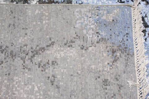 Jaipur Grey Hand Knotted 80 X 102 Area Rug 905-140022 Image 9