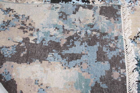 Jaipur Black Hand Knotted 90 X 125 Area Rug 905-140024 Image 9