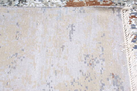 Jaipur Grey Hand Knotted 80 X 911 Area Rug 905-140027 Image 10