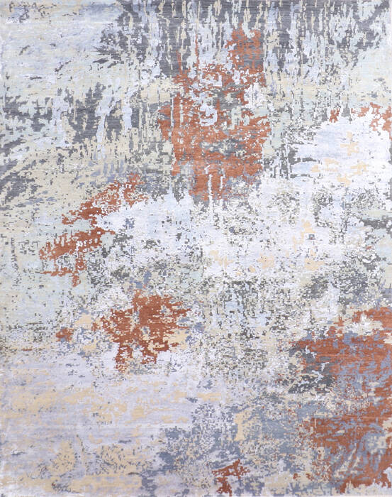 Jaipur Grey Hand Knotted 80 X 911 Area Rug 905-140027 Image 0
