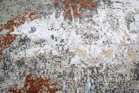 Jaipur Grey Hand Knotted 90 X 122 Area Rug 905-140028 Image 4