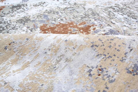 Jaipur Grey Hand Knotted 90 X 122 Area Rug 905-140028 Image 7