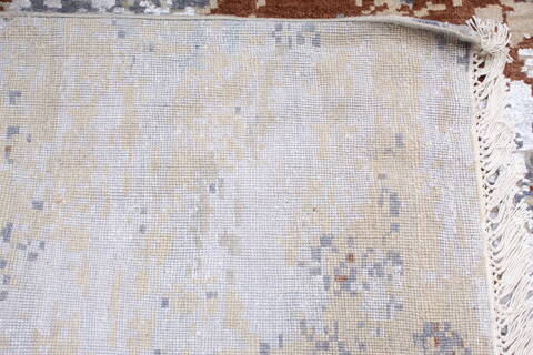 Jaipur Grey Hand Knotted 90 X 122 Area Rug 905-140028 Image 9