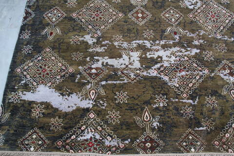 Jaipur Brown Hand Knotted 91 X 122 Area Rug 905-140033 Image 2