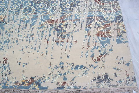 Jaipur Beige Hand Knotted 711 X 104 Area Rug 905-140035 Image 3