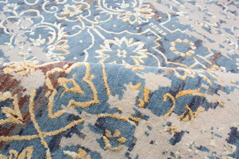 Jaipur Beige Hand Knotted 711 X 104 Area Rug 905-140035 Image 7