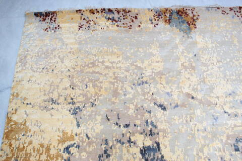 Jaipur Grey Hand Knotted 80 X 100 Area Rug 905-140038 Image 5