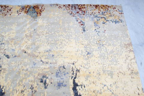 Jaipur Grey Hand Knotted 80 X 100 Area Rug 905-140038 Image 6