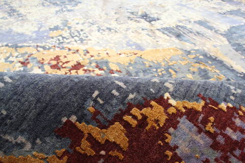Jaipur Grey Hand Knotted 80 X 100 Area Rug 905-140038 Image 7