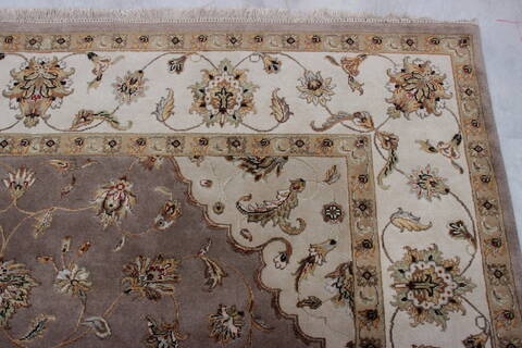 Jaipur Grey Hand Knotted 80 X 100 Area Rug 905-140039 Image 6